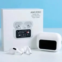 Наушники TWS черно-белый экран