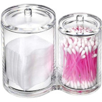 Акриловый органайзер для хранения ватных палочек и дисков