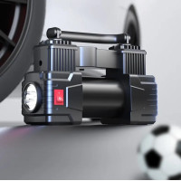 Автомобильный компрессор с питанием от прикуривателя Air pump 12V AND XL-1025