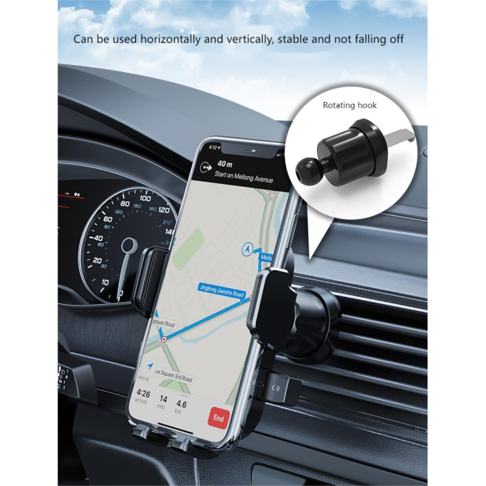 Тримач для телефона в повітропровід AND 5580