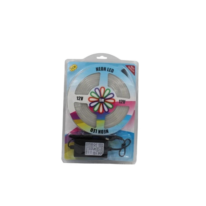 Стрічка силіконова LED NEON Біла 5M White 12V-220V