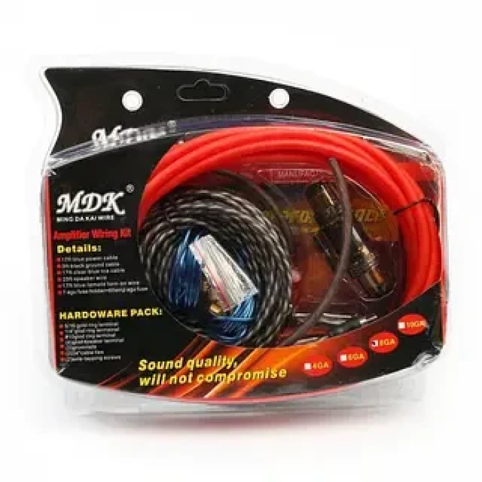 Набір дротів для встановлення сабвуфера KIT MD 8GA