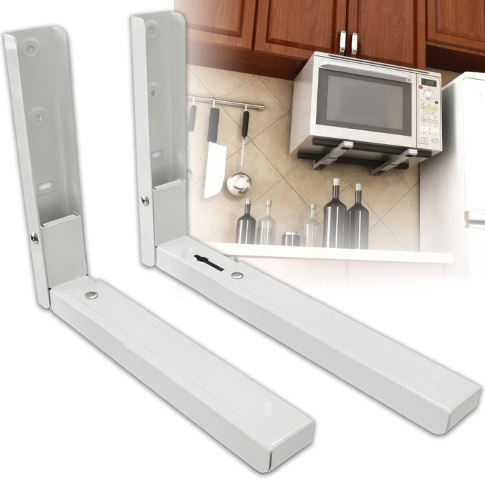 Кронштейн підставка для мікрохвильової печі телескопічний V-Star 250х465мм AND 2025