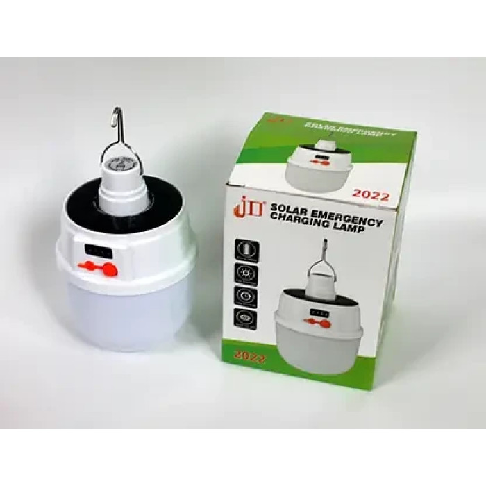 Кемпінговий ліхтарик на сонячній батареї JD-2022