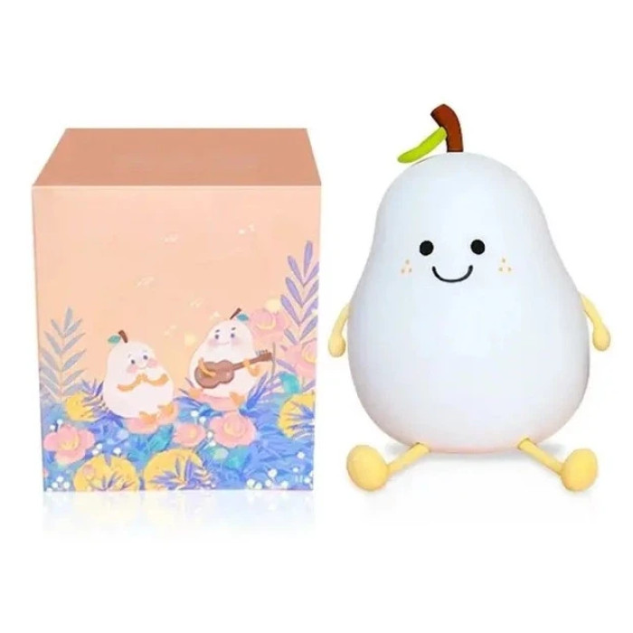 Силіконовий нічник Груша L40