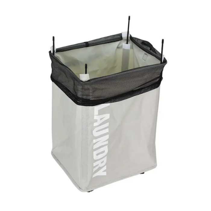 Тканинний кошик для білизни зі зручними ручками та принтом ROLLING BAG AND243