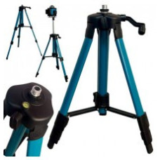 Штатив для лазерного рівня, треніжник для нівеліра 95 см, синій