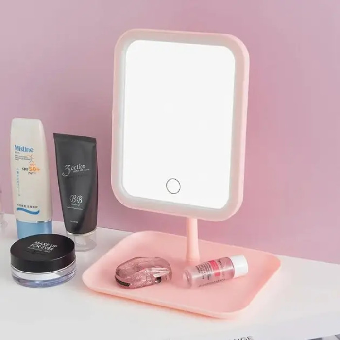 Дзеркало косметичне з підсвіткою для макіяжу Cosmetic mirror AND LY-696
