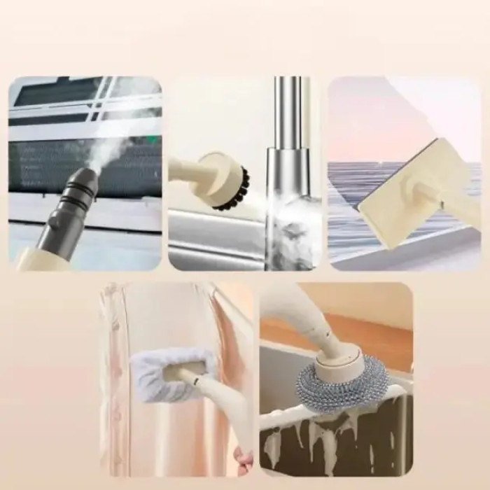 Ручной пароочиститель 6 в 1 с емкостью для воды AND 1-47