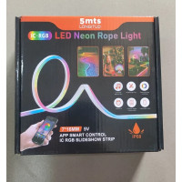 Розумна гнучка LED Neon RGB неонова стрічка шланг 5 метрів від USB