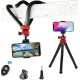 Штатив із тримачем для телефона + світло + пульт AND 5430