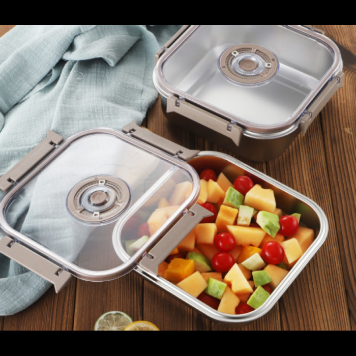 Вакуумний контейнер для продуктів 3 л із неіржавкої сталі AND 20687-15