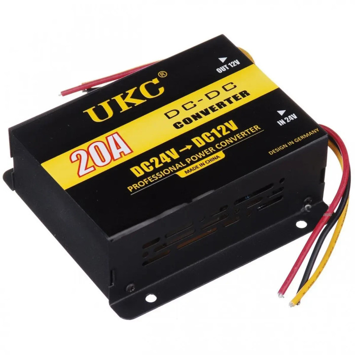 Перетворювач DC/DC 24v-12v 20A
