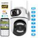 Камера відеоспостереження wifi ptz Dual lens AND Q2