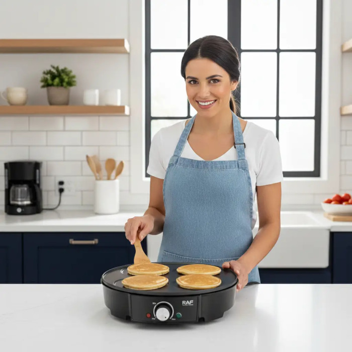 Електрична млинниця з антипригарним покриттям RAF R.2508 1200W