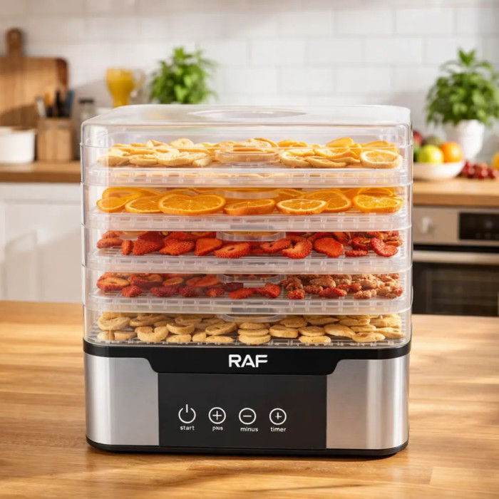 Электросушилка для фруктов и овощей на 5 ярусов RAF R.6801 350W