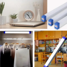 Подсветка беспроводная электронная длинная ФЛЕЙТА fluorescent tube 500-B 52 см