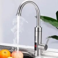 Проточний електричний водонагрівач Delimano ХРОМ WATER HEATER RY-020