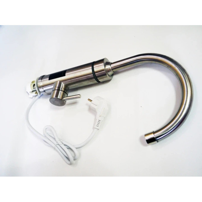 Проточний електричний водонагрівач Delimano ХРОМ WATER HEATER RY-020