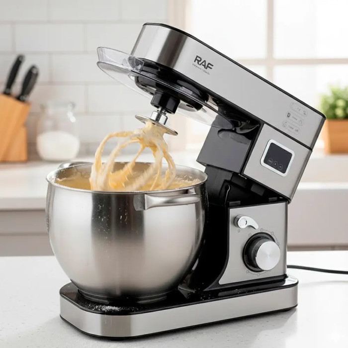 Кухонний планетарний міксер-комбайн з чашею 8L RAF R.6603 1800W