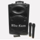 Портативная колонка Su-Kam BT 120D / 212D+ 2 микрофона 12v\220v
