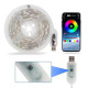 Світлодіодна стрічка 10 м Biom RGB 3939BT керування телефоном + Пульт