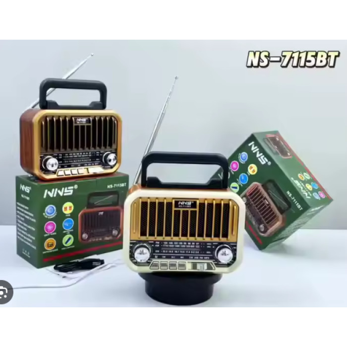 Радіоприймач NS-7115BT Bluetooth/TWS