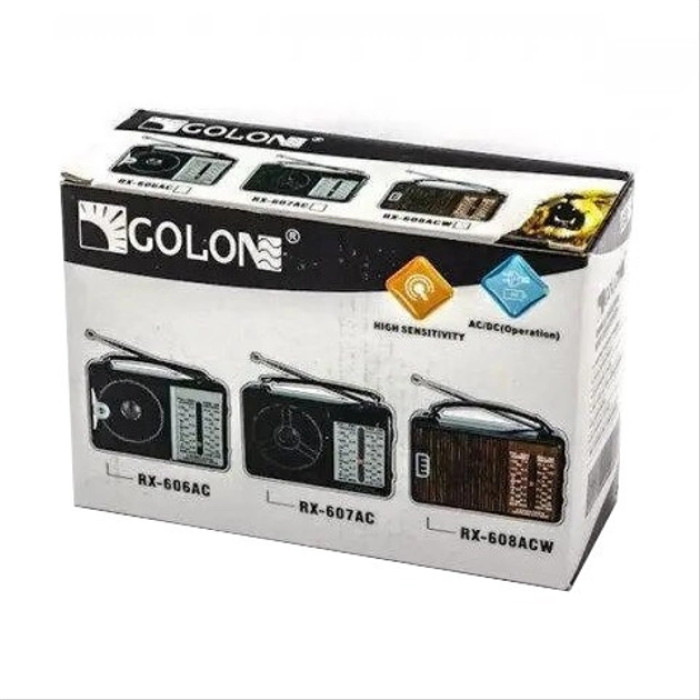 Радіоприймач Golon RX-606-607-608