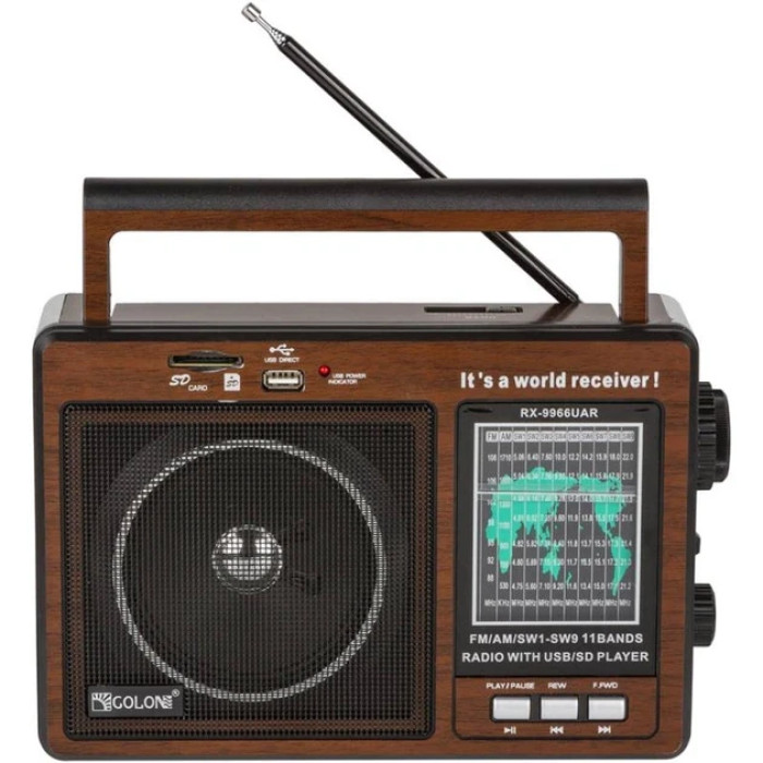 Радіоприймач Golon RX-9966UAR