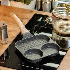 Сковорода для сніданку 17 см на 3 секції