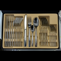 Столове приладдя неіржавка сталь Гравування LZ 2012 24p AND SH-2