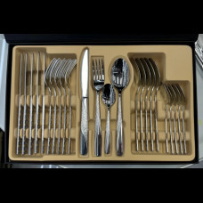 Столове приладдя неіржавка сталь Гравування LZ 2012 24p AND SH-2