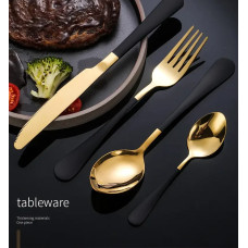 Столове приладдя неіржавка сталь, 24 шт. knife and fork AND 5326