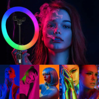 Кольцевая LED лампа RGB MJ36