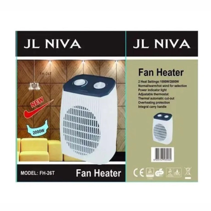 Тепловентилятор обогреватель JL NIVA FH-26T