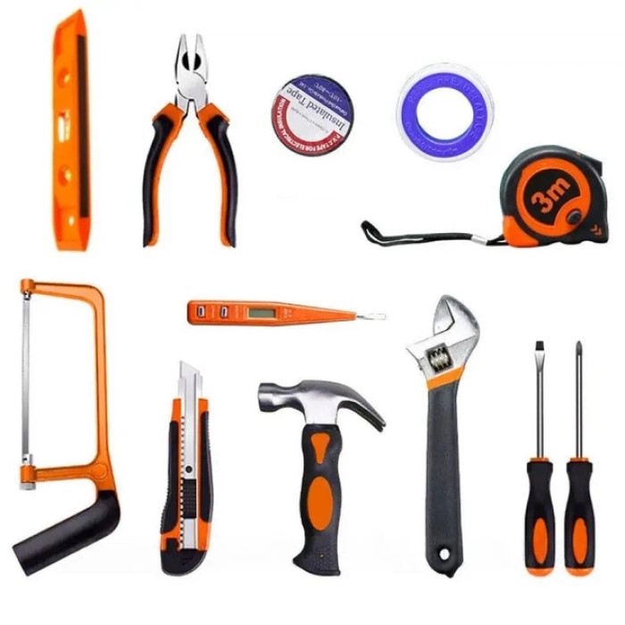 Набір інструментів із 13 предметів у кейсі