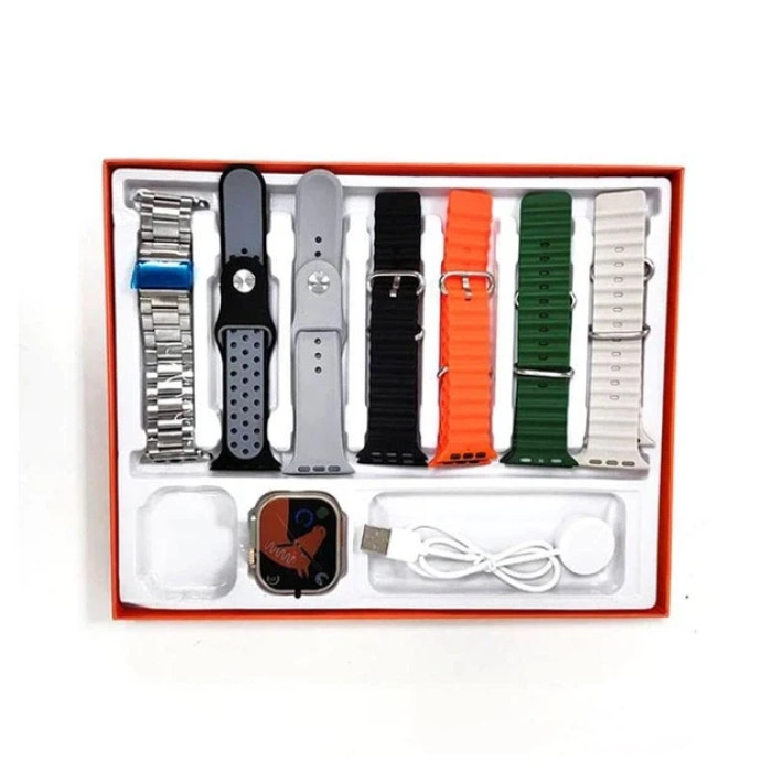 Смартгодинник Smart Watch HiWatchPro Z20 ULTRA із 7 ремінцями