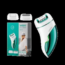 Епілятор жіночий VGR V-731 3в1