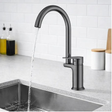 Змішувач із високим вигнутим виливом AND YLN1837-5A-L