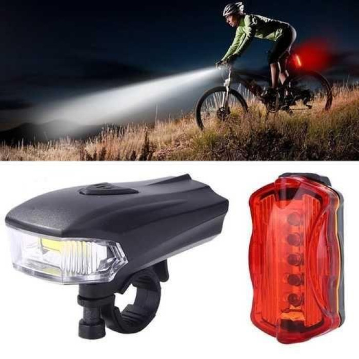 Фонарик велосипедный со стопом BL 508 COB