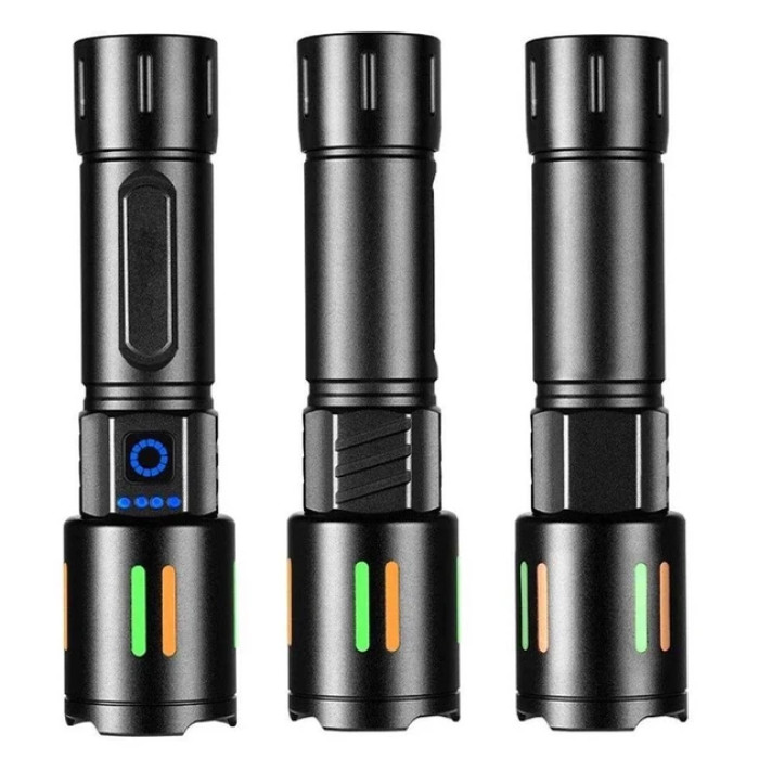 Фонарик ручной BL 611-TG АКБ 26650