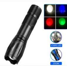 Ліхтарик ручний BL K04-4 BLUE/YELLOW/RED/WHITE 4 COLOR