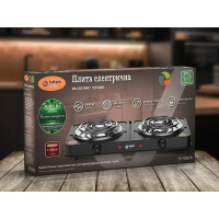 Плита электрическая 2 спирали 2000Вт 132мм BITEK BT-9087B