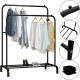 Подвійна підлогова стійка-вішалка для одягу та взуття 150*110*40 Double floor 205 35 кг