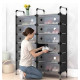 Подвійна полиця для взуття на 6 полиць Storage Shoe Rack WFB26207 AND LY-1039