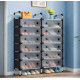 Подвійна полиця для взуття на 6 полиць Storage Shoe Rack WFB26207 AND LY-1039