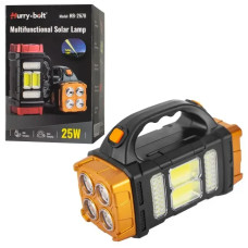 Фонарь аккумуляторный на солнечной батарее HB-2678 (25W)