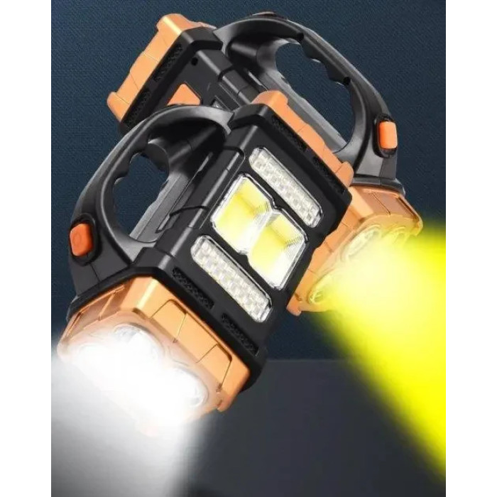 Фонарь аккумуляторный на солнечной батарее HB-2678 (25W)