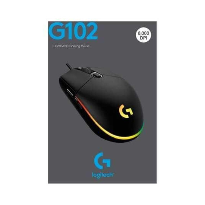 Мишка Logitech G102 USB 8000dpi з підсвіткою