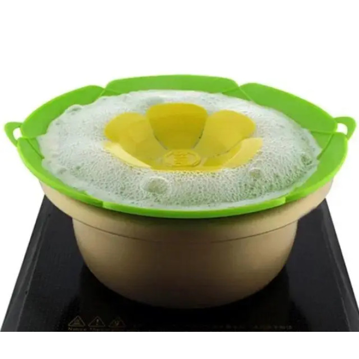 Силіконова кришка на каструлю від википання AND 5637